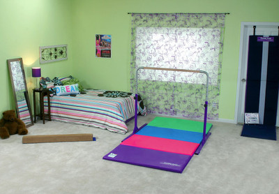 Begin with the Basics Package shown in a child's bedroom