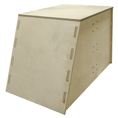 1-Sided Trapezoid Pop Up Parkour Box