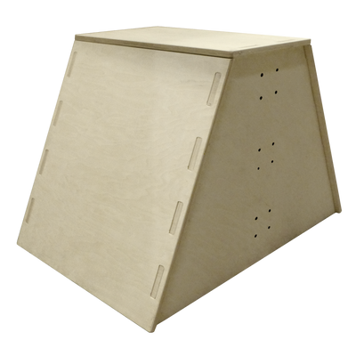 2-Sided Trapezoid Pop Up Parkour Box