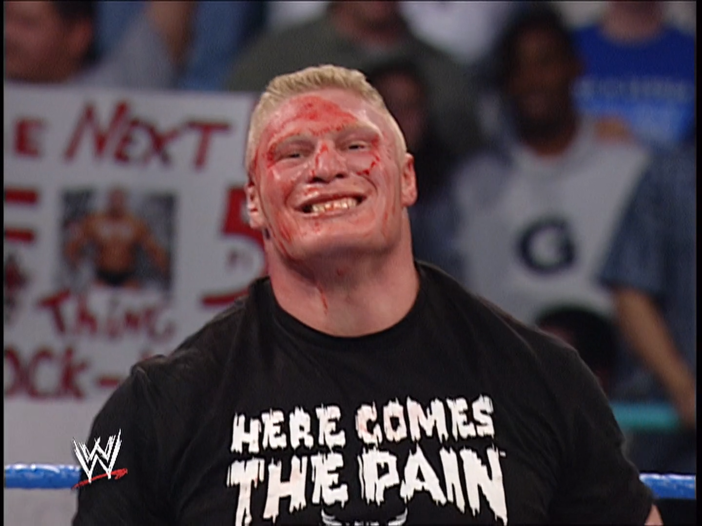 Renee Young Reacts To Brock Lesnar's New Hairstyle - WWF Old School